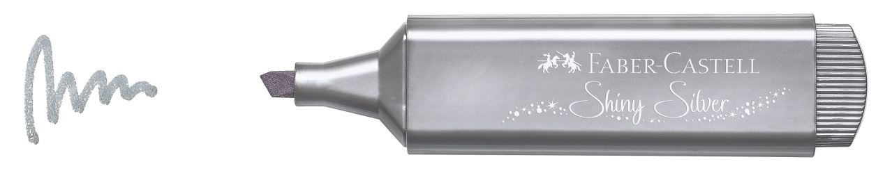 Faber-Castell - Μαρκαδόρος TL 46 μεταλλικό ασημί