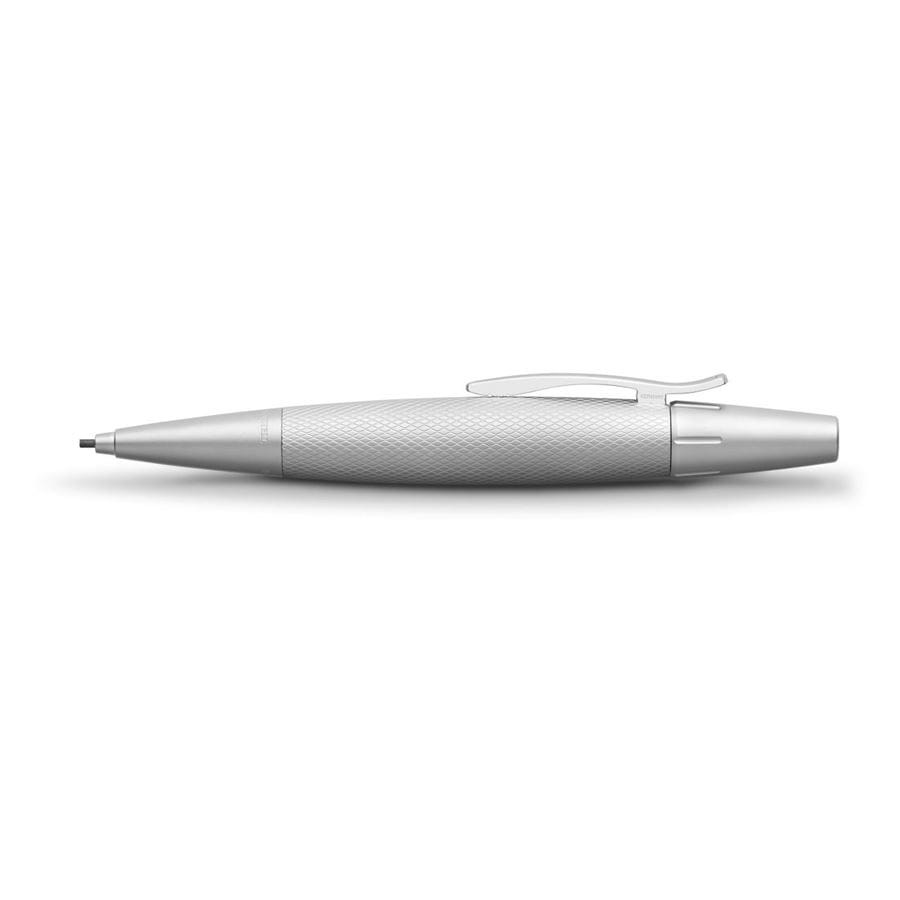 Faber-Castell - Μηχανικό μολύβι e-motion καθαρό ασημί