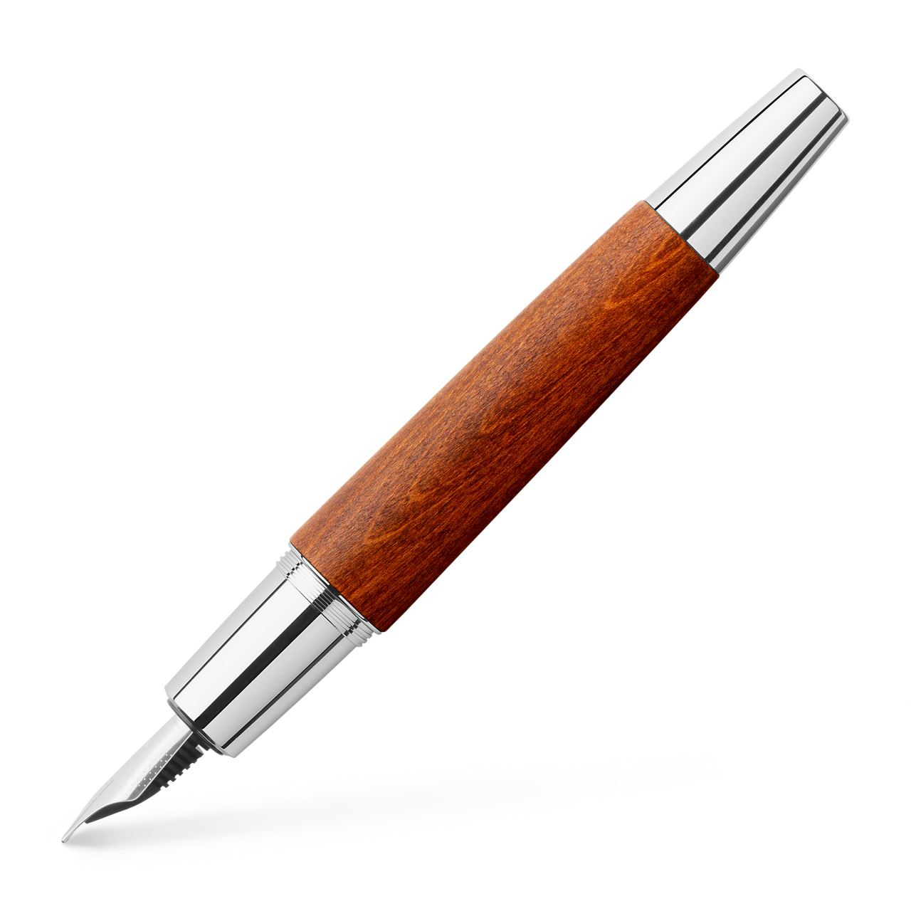 Faber-Castell - Πένα E-motion Chrome καφέ B